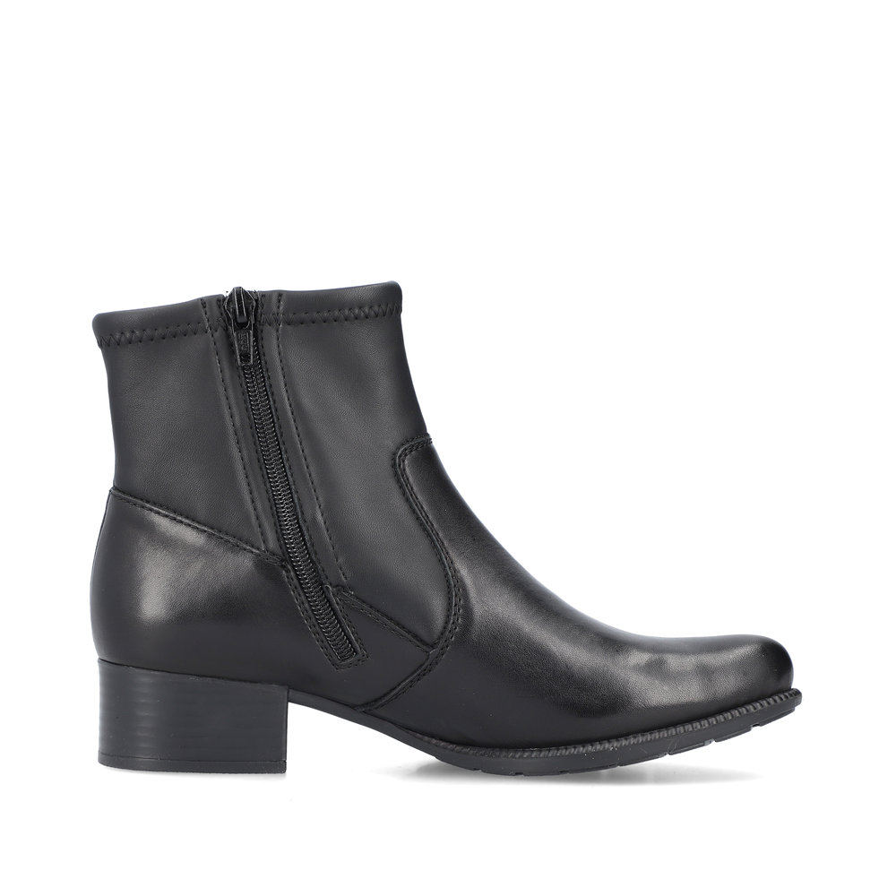 Rieker women's night black ankle boots | 78674-00